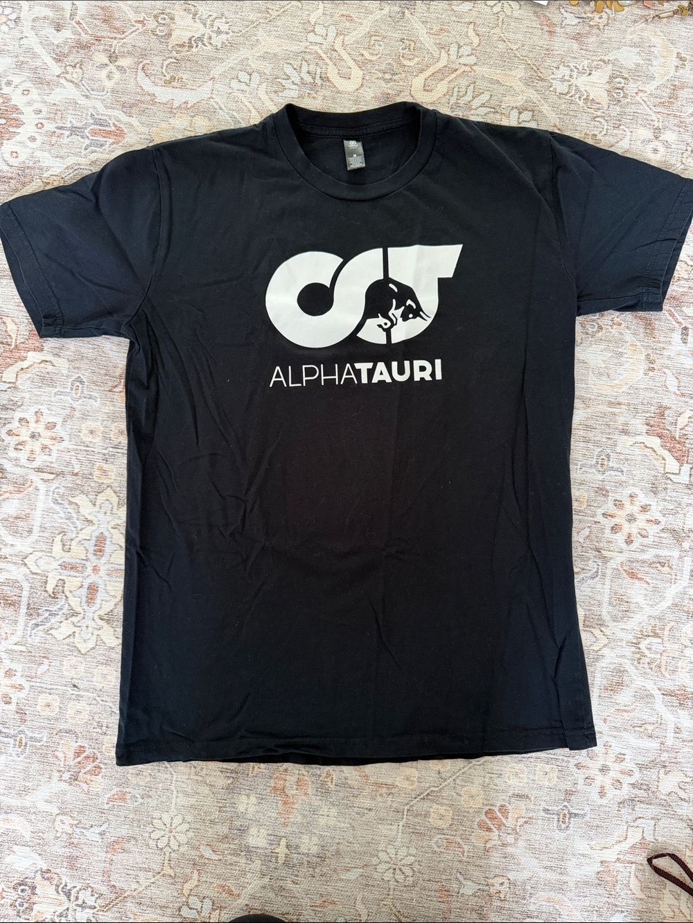 Formula 1 Alpha Tauri Black Logo T-Shirt